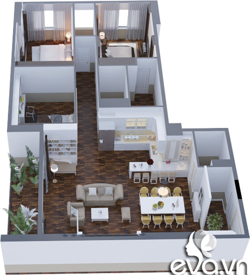 Xây nhà 178m2