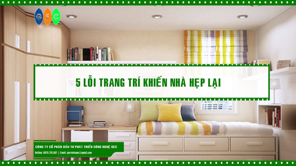 5 lỗi trang trí