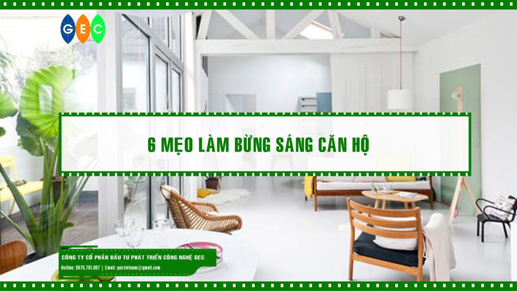 6 mẹo làm bừng sáng