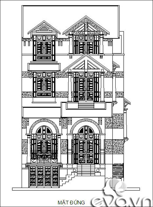 Xây nhà 170m2