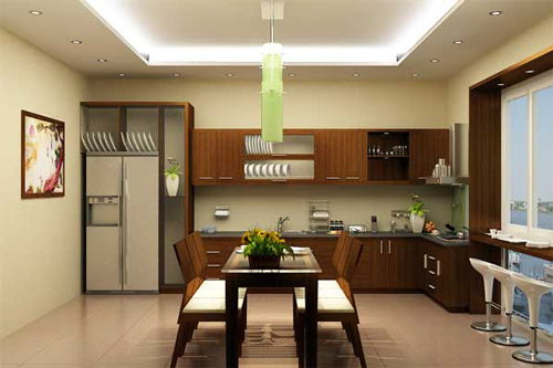 Xây nhà phố 55m2