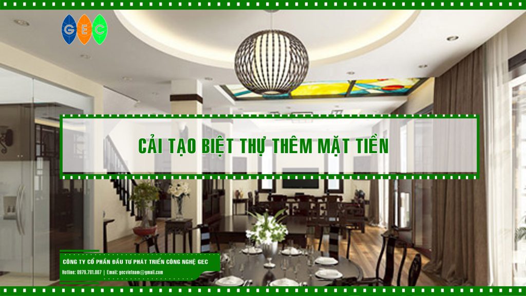 Cải tạo biệt thự