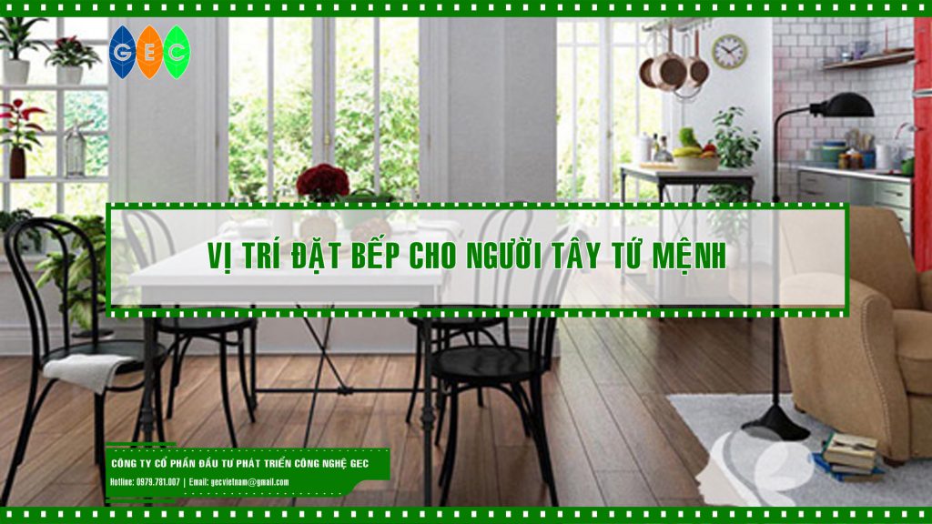 Vị trí đặt bếp lành