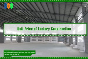 Unit price of Steelwork factory construction
