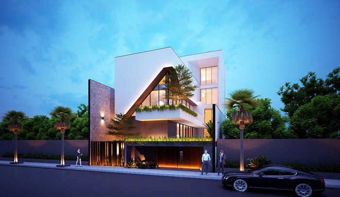 biệt thự hiện đại