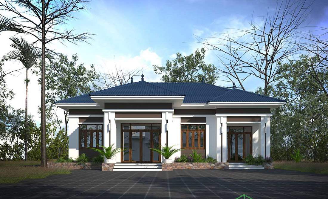 Biệt thự 1 tầng