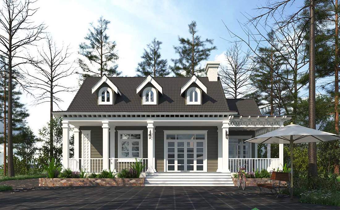 Biệt thự 1 tầng