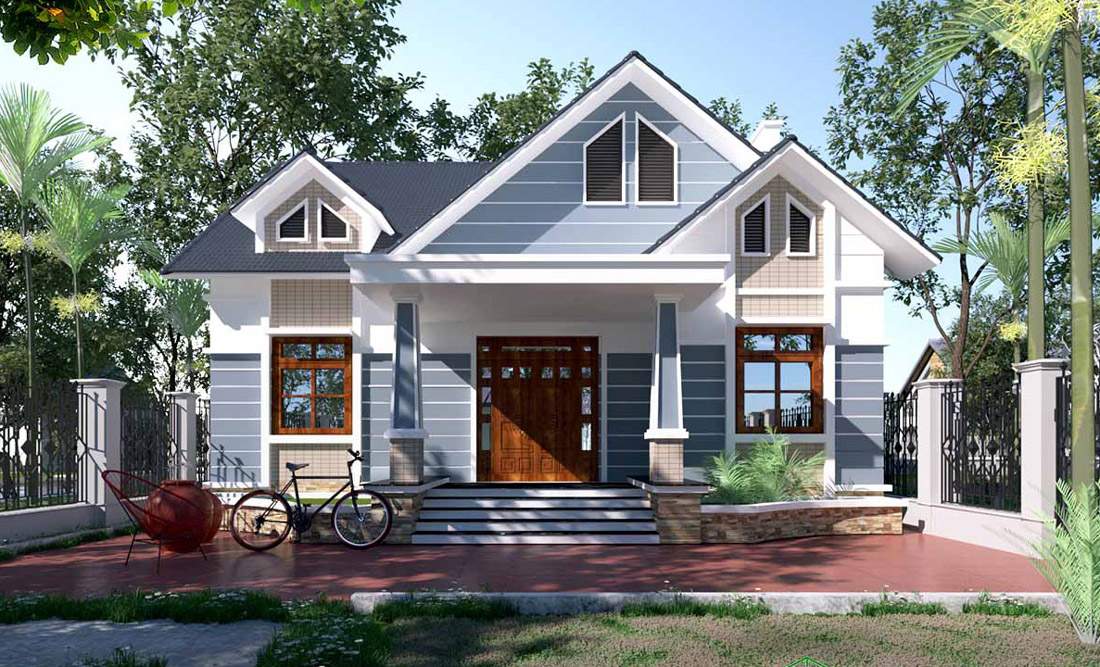 Biệt thự 1 tầng