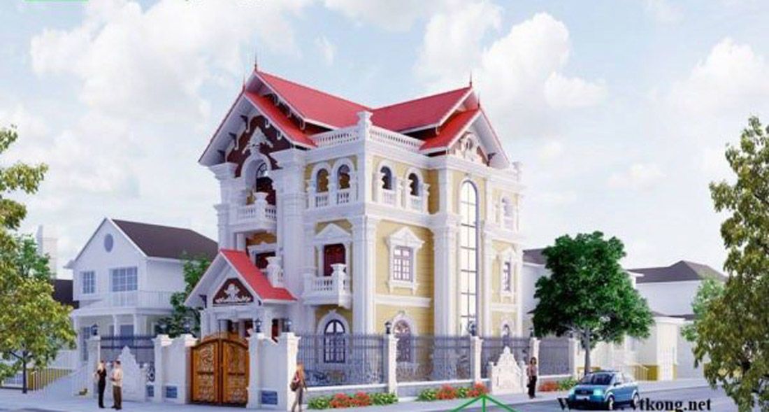 Biệt thự 3 tầng