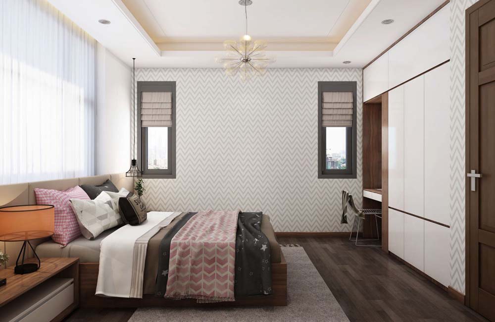 Mẫu nhà phố 4 tầng 50m2