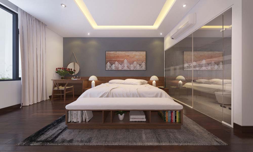 Mẫu nhà phố 2 tầng đẹp