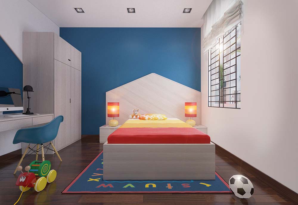 Mẫu nhà phố 2 tầng đẹp