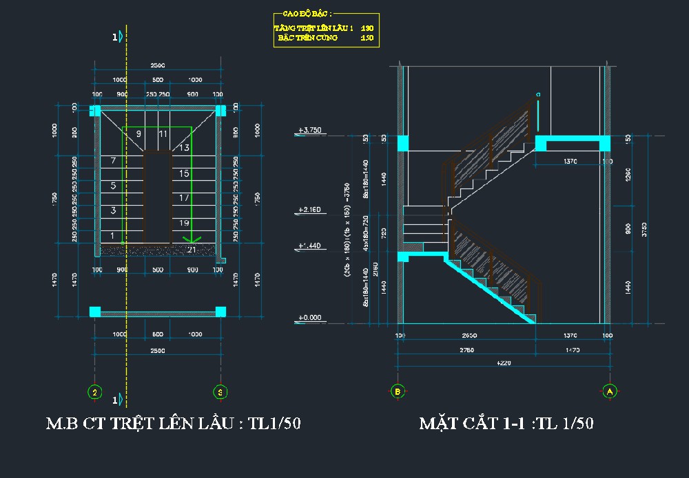 Mẫu nhà phố 2 tầng đẹp