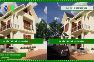 Mẫu nhà ống 2 tầng mái thái