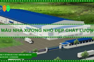 Mẫu nhà xưởng nhỏ đẹp chất lượng