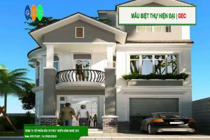 biệt thự 3 tầng