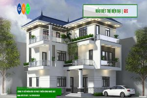 Biệt thự 3 tầng hiện đại giá rẻ nhất