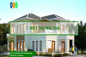 Biệt Thự mái thái nổi bật