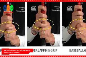 cách cầm gậy golf