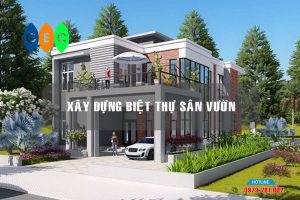 Xây dựng biệt thự sân vườn
