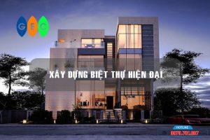 Xây dựng biệt thự hiện đại