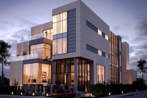 Mẫu biệt thự 4 tầng